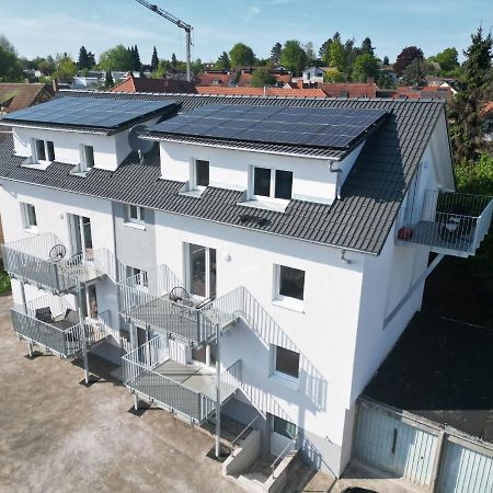 Exklusive Neubauwohnung Mit Wundervoller Aussicht Naehe Europapark Und Rulantica Burgheim Luaran gambar