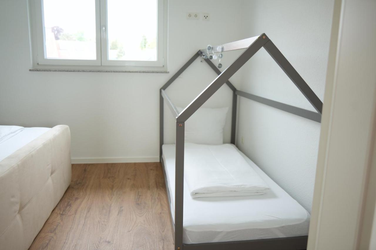 Exklusive Neubauwohnung Mit Wundervoller Aussicht Naehe Europapark Und Rulantica Burgheim Luaran gambar