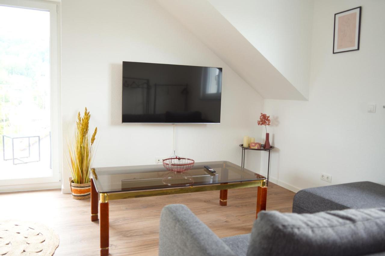 Exklusive Neubauwohnung Mit Wundervoller Aussicht Naehe Europapark Und Rulantica Burgheim Luaran gambar